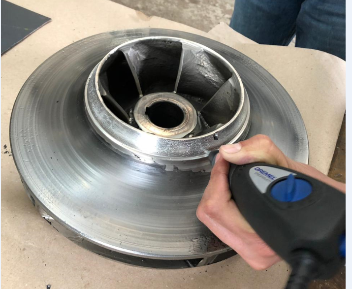 rotor bomba recuperado plasteel