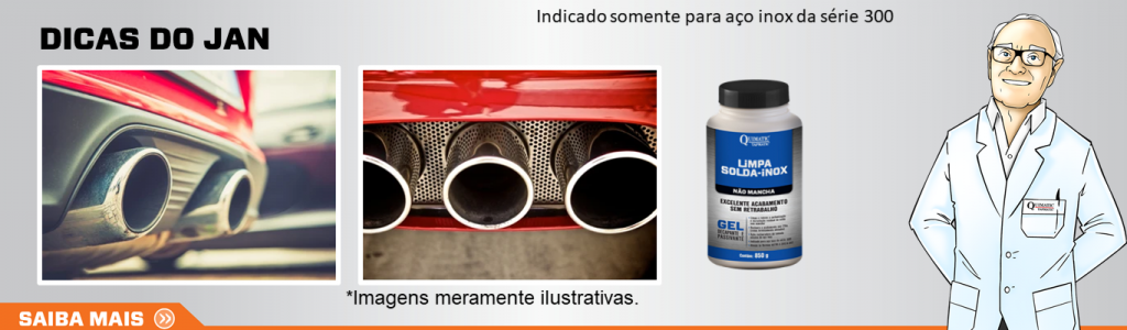 Na pós-soldagem, como garantir ótimo acabamento em peças automotivas em aço inox