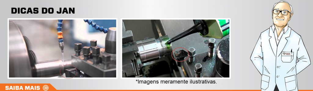 Quais são os cuidados na utilização de fluidos para usinagem com ferramentas de metal duro