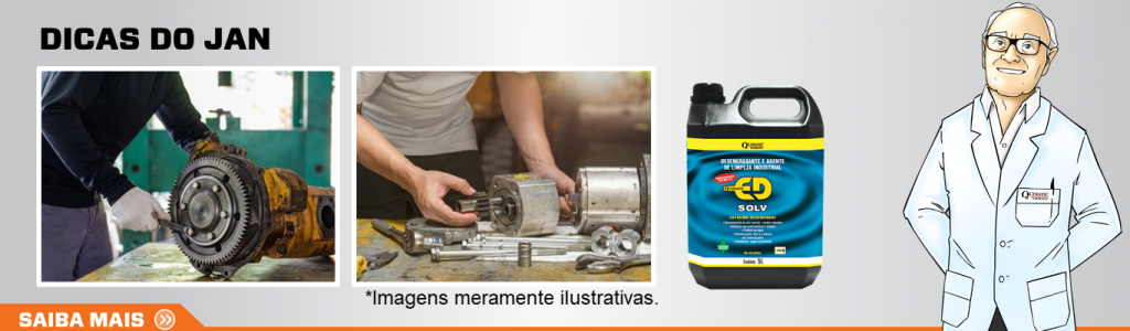 Qual solução utilizar para lavar peças de redutores de bombas e motores hidráulicos, atendendo exigência ecológica e de segurança