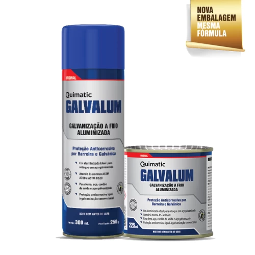 GALVALUM – Galvanização Aluminizada a Frio